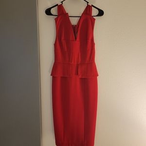 BCBG cut out cocktail dress